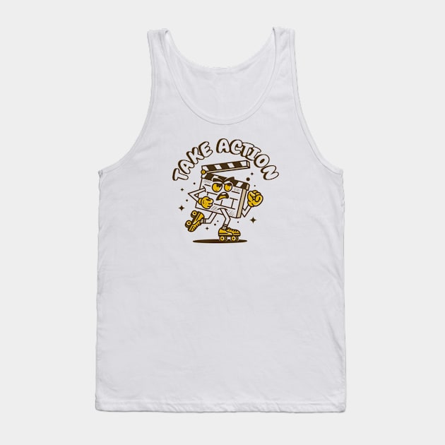 Take Action Tank Top by adipra std